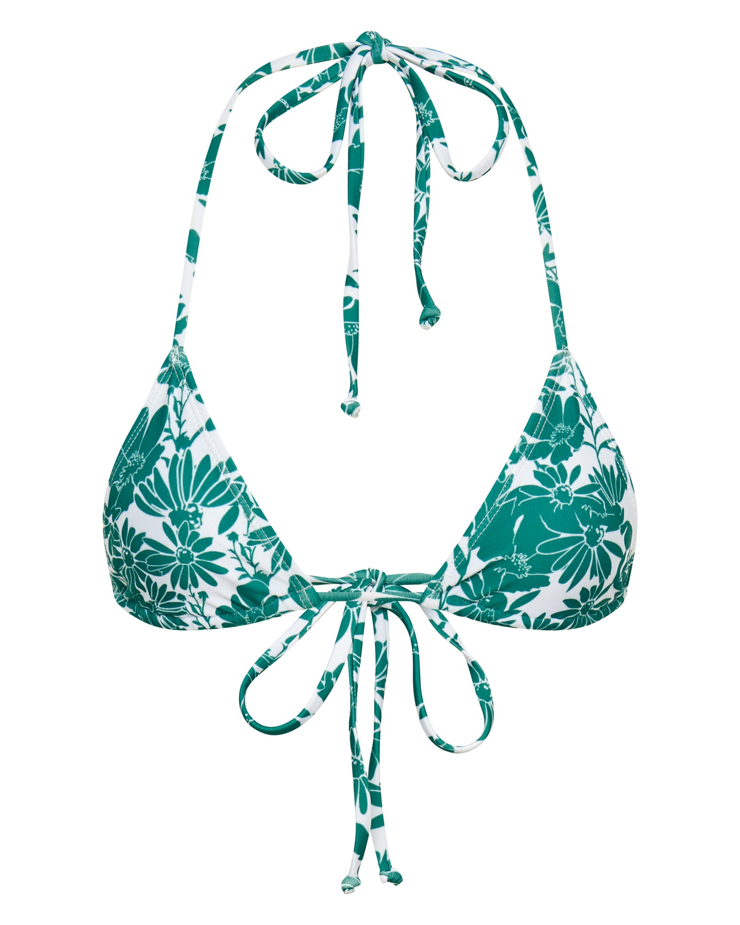 Summer Bloom - Triangle Bikini Top