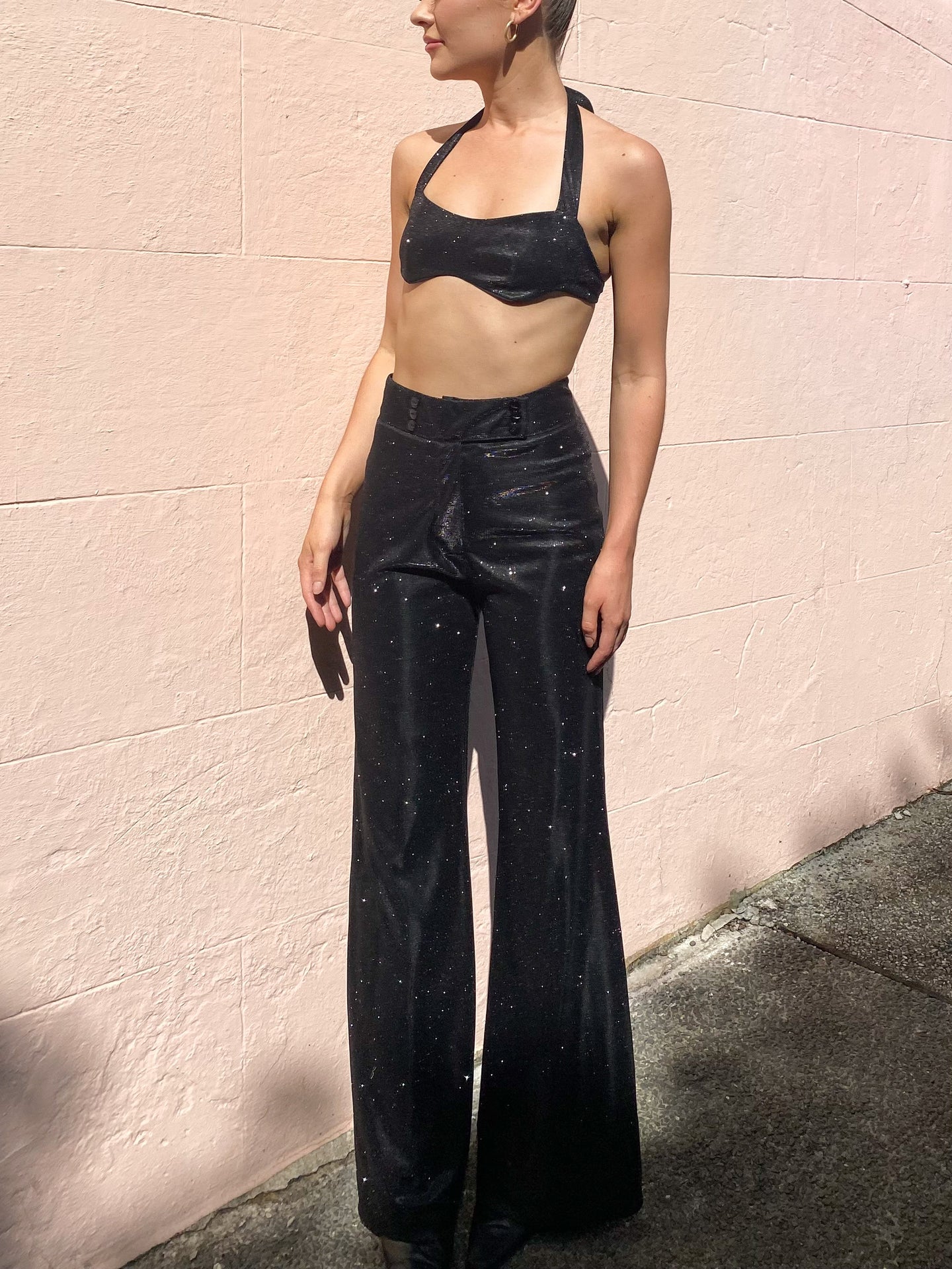 The Tahlia Pants in Midnight